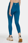 Zelocity Quick Dry Gym Leggings - Lyons Blue — thumbnail 3